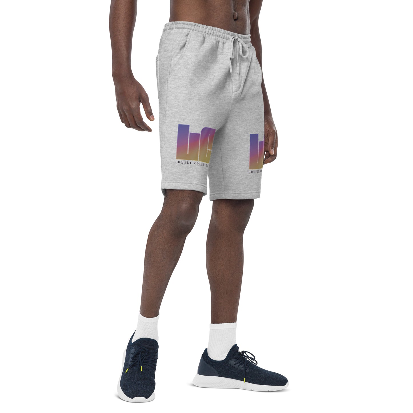 Men's Fleece Shorts | Lonely Sunset Print
