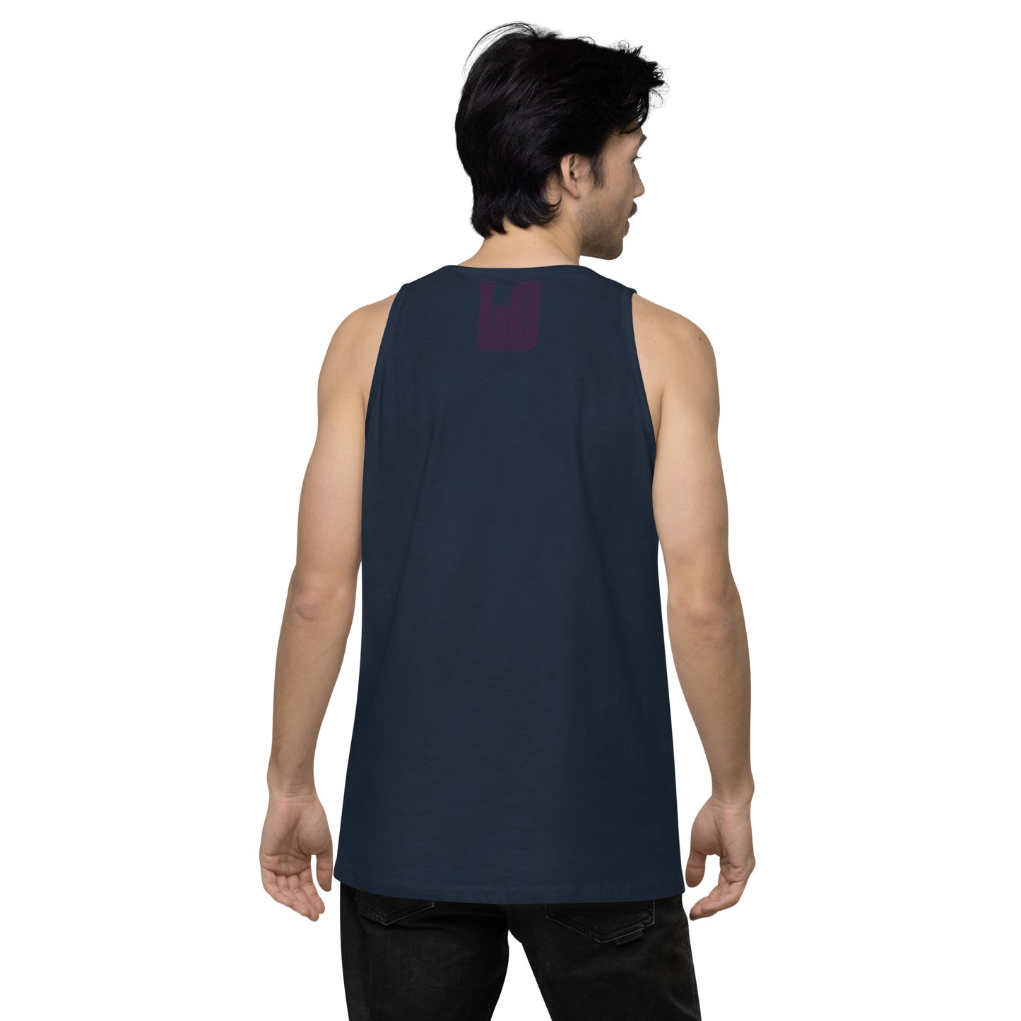 Men’s Premium Tank Top | Lonely Ombré