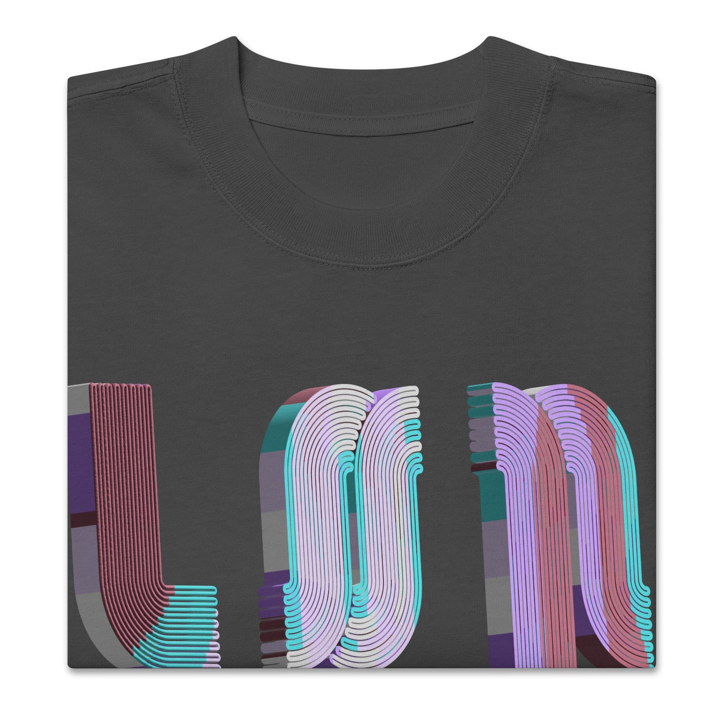 Oversized Faded T-Shirt | Lonely Candy Print