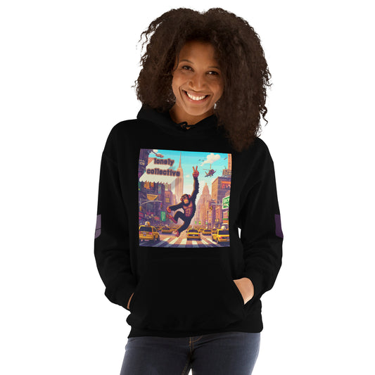 Unisex Hoodie | Lonely 16-Bit Ape