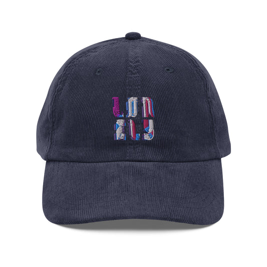 Vintage corduroy cap - Lonely Candy Font Square
